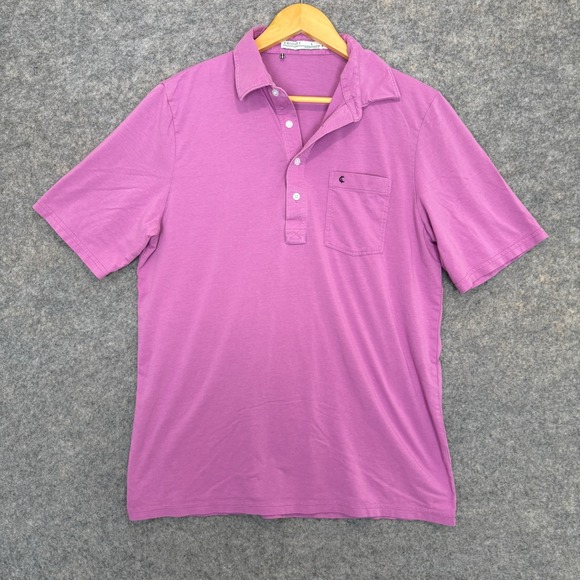 Criquet Other - Criquet Polo Golf Shirt Mens Large Pima Cotton Pocket Logo Casual Tee